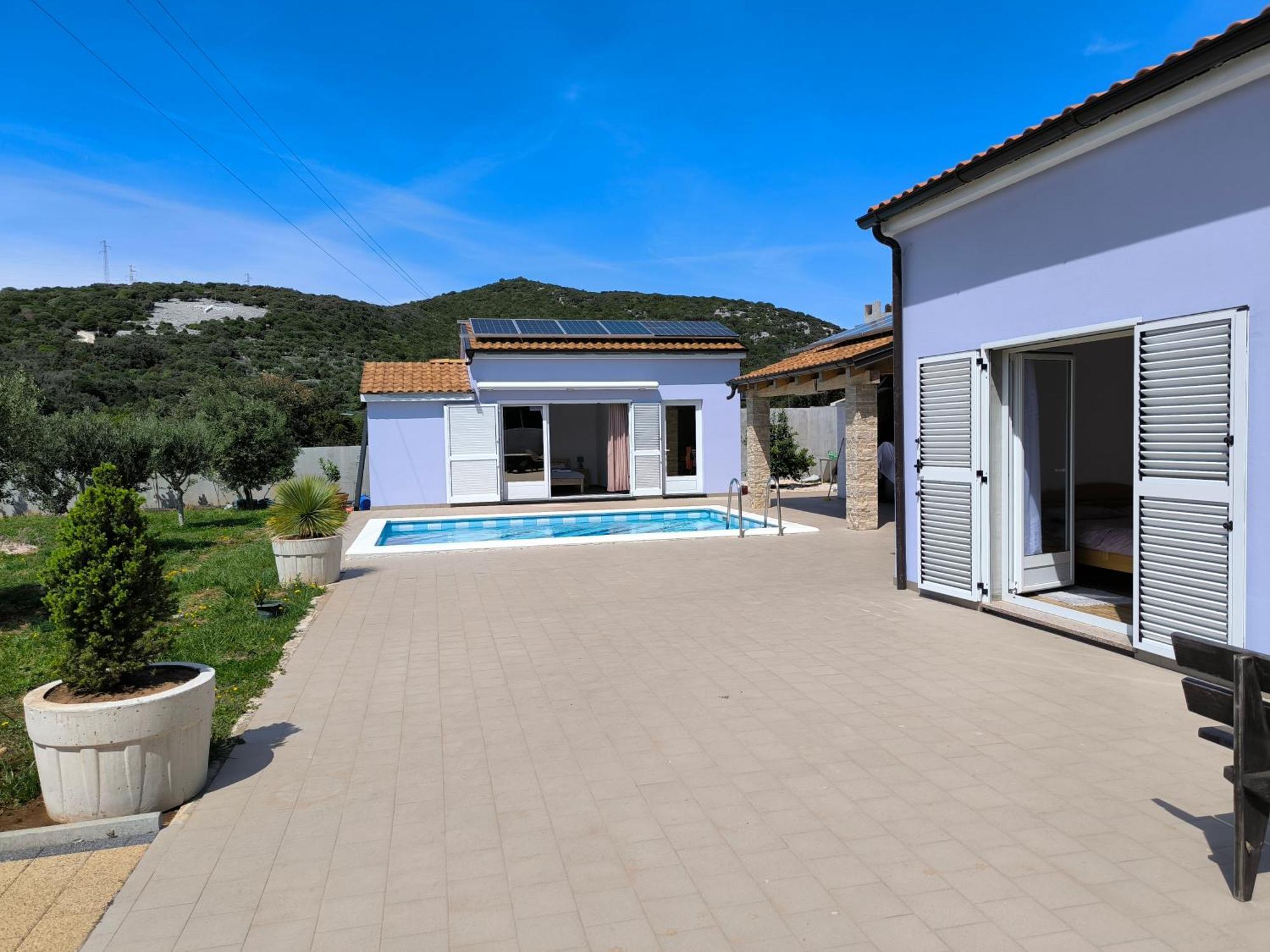 House With Pool Villa Mali Lošinj Buitenkant foto