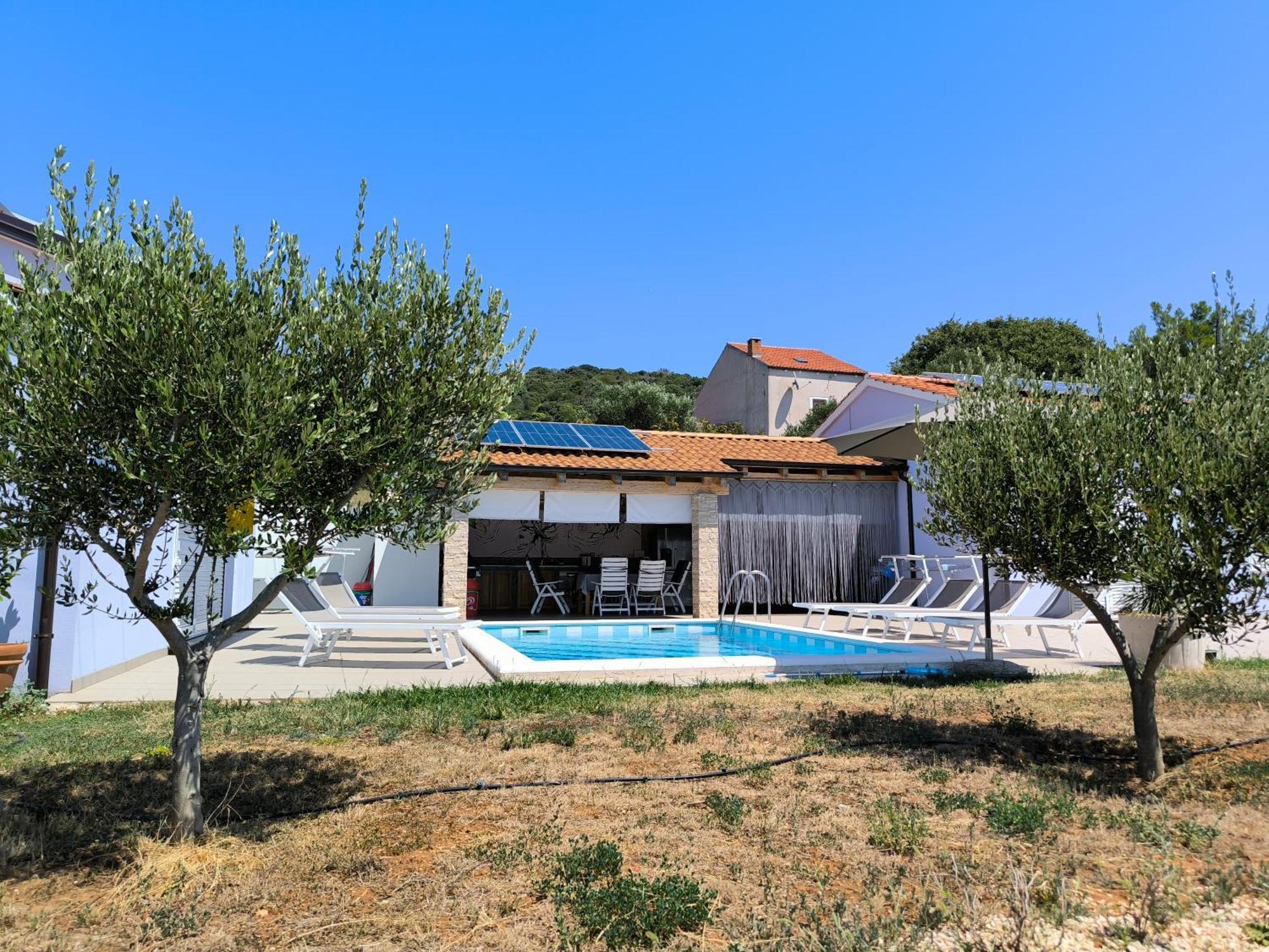 House With Pool Villa Mali Lošinj Buitenkant foto