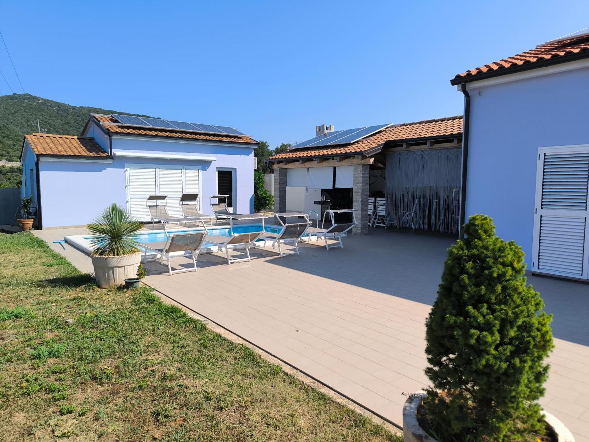 House With Pool Villa Mali Lošinj Buitenkant foto